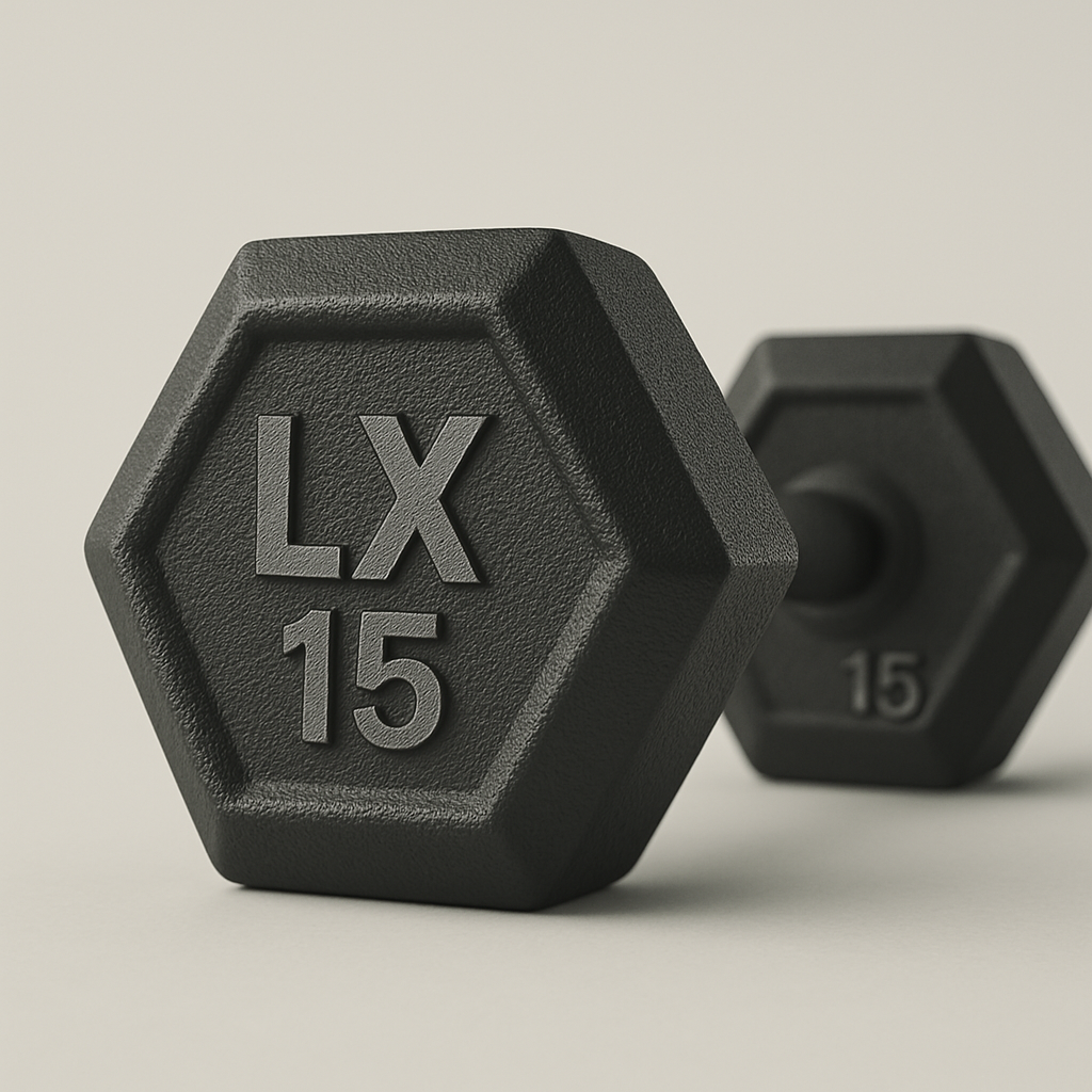 Mancuerna 15kg iron lynx